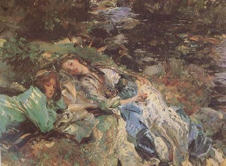 John Singer Sargent The Brook (mk32) oil painting picture